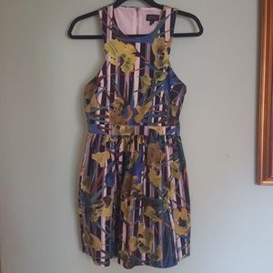 Tropical Pattern Dress